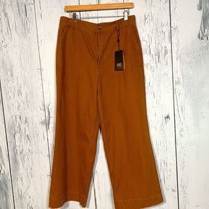 Frye Camber Wide Leg Pants/Jeans Tobacco Sz 30 NWT